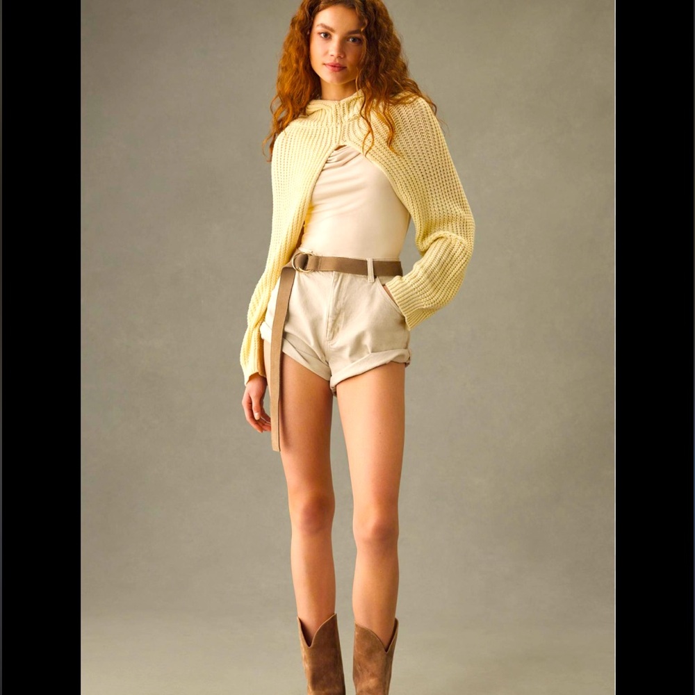 By Anthropologie Hoodie Sweater Shrug - NWT
